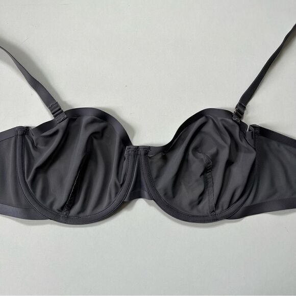 CUUP The Balconette Bra Mesh Grey 38B - Picture 5 of 11